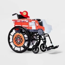 Hyde & EEK! Boutique Kids' Adaptive Fire Truck Halloween Costume Small Wheelchair Cover with Helmet - Hyde & EEK! Boutique™ -Hyde & EEK! Boutique Shop GUEST 02230fe4 2b08 4c43 9419 9c7cd00c6fdc