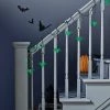 Hyde & EEK! Boutique 25ct Bat Halloween Icicle Lights Green - Hyde & EEK! Boutique™