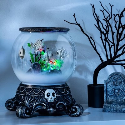 Hyde & EEK! Boutique Animated Fishbowl Halloween Decorative Prop - Hyde & EEK! Boutique™ 1 Hyde & EEK! Boutique Animated Fishbowl Halloween Decorative Prop - Hyde & EEK! Boutique™
