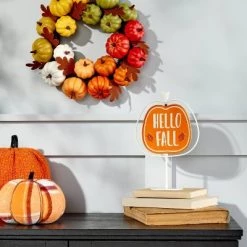 Hyde & EEK! Boutique Harvest Pumpkin Halloween Wreath - Hyde & EEK! Boutique™