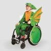 Hyde & EEK! Boutique Kids' Adaptive Dragon Halloween Costume Large Wheelchair Cover with Headpiece - Hyde & EEK! Boutique™
