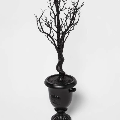 Hyde & EEK! Boutique Falloween Porch Pot Halloween Artificial Tree - Hyde & EEK! Boutique™ 2 Hyde & EEK! Boutique Falloween Porch Pot Halloween Artificial Tree - Hyde & EEK! Boutique™ - Image 2