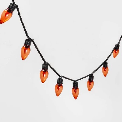 Hyde & EEK! Boutique 20ct LED Halloween String Lights Orange Flicker - Hyde & EEK! Boutique™ 2 Hyde & EEK! Boutique 20ct LED Halloween String Lights Orange Flicker - Hyde & EEK! Boutique™ - Image 2