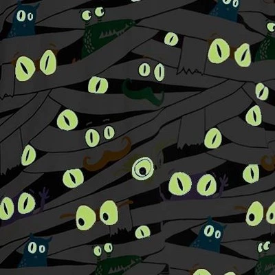 Kids' Glow-In-The-Dark Mummy Halloween Matching Family Pajama Set - Hyde & EEK! Boutique™ White 2 Kids' Glow-In-The-Dark Mummy Halloween Matching Family Pajama Set - Hyde & EEK! Boutique™ White - Image 2