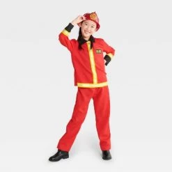 Kids' Firefighter Halloween Costume Jumpsuit with Hat - Hyde & EEK! Boutique™ -Hyde & EEK! Boutique Shop GUEST 111cb4b0 b180 43eb a44d 939c46c69319 2