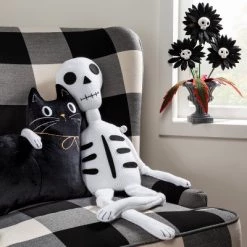 Hyde & EEK! Boutique 38" Falloween Knit Skeleton Halloween Decorative Figurine - Hyde & EEK! Boutique™