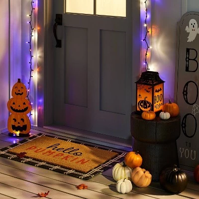 Hyde & EEK! Boutique Triple Stacked Pumpkin Wood Halloween Sign - Hyde & EEK! Boutique™ 1 Hyde & EEK! Boutique Triple Stacked Pumpkin Wood Halloween Sign - Hyde & EEK! Boutique™