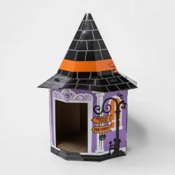 Hyde & EEK! Boutique Halloween Witch House Cat Scratcher - Hyde & EEK! Boutique™