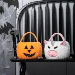 Hyde & EEK! Boutique Pumpkin Plush Halloween Trick or Treat Pail - Hyde & EEK! Boutique™
