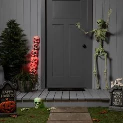 Hyde & EEK! Boutique 60" Glow in the Dark Posable Skeleton Halloween Decorative Mannequin - Hyde & EEK! Boutique™