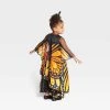Toddler Monarch Butterfly Halloween Costume Dress with Headpiece - Hyde & EEK! Boutique™ Multi-colored