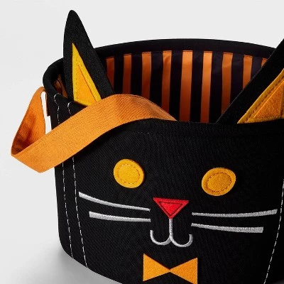 Hyde & EEK! Boutique Fabric Cat Halloween Candy Bowl - Hyde & EEK! Boutique™ 2 Hyde & EEK! Boutique Fabric Cat Halloween Candy Bowl - Hyde & EEK! Boutique™ - Image 2