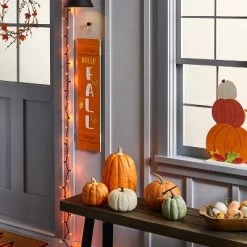 Hyde & EEK! Boutique Harvest Medium Reversible 'Hello Fall' Wood Sign - Hyde & EEK! Boutique™