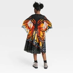 Kids' Monarch Butterfly Halloween Costume Dress with Headpiece - Hyde & EEK! Boutique™ Multi-colored -Hyde & EEK! Boutique Shop GUEST 32839a4d 969f 49d8 9cc5 579def4e0fba
