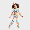 Toddler Rainbow Stars Unicorn Halloween Costume Jumpsuit with Headpiece - Hyde & EEK! Boutique™
