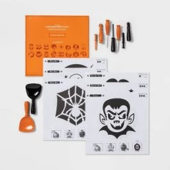 Hyde & EEK! Boutique 10pc Halloween Pumpkin Carving Party Kit - Hyde & EEK! Boutique™
