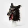 Hyde & EEK! Boutique Adult Black Wolf Halloween Costume Mask - Hyde & EEK! Boutique™