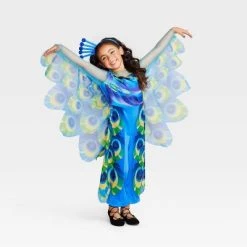Kids' Posh Peacock Halloween Costume Dress with Headpiece - Hyde & EEK! Boutique™ -Hyde & EEK! Boutique Shop GUEST 416262db bfe8 4011 887a e6b1f61f7a56