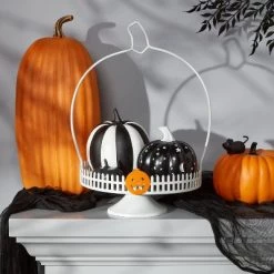 Hyde & EEK! Boutique Metal Small Pumpkin Halloween Decorative Tray - Hyde & EEK! Boutique™