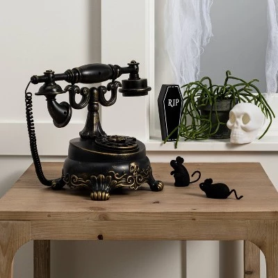 Hyde & EEK! Boutique Animated Spooky Victorian Telephone Halloween Decorative Prop - Hyde & EEK! Boutique™ 1 Hyde & EEK! Boutique Animated Spooky Victorian Telephone Halloween Decorative Prop - Hyde & EEK! Boutique™