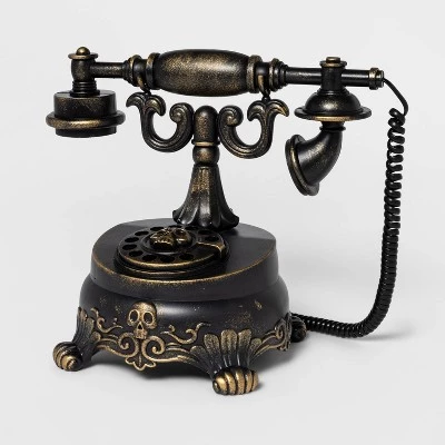 Hyde & EEK! Boutique Animated Spooky Victorian Telephone Halloween Decorative Prop - Hyde & EEK! Boutique™ 2 Hyde & EEK! Boutique Animated Spooky Victorian Telephone Halloween Decorative Prop - Hyde & EEK! Boutique™ - Image 2
