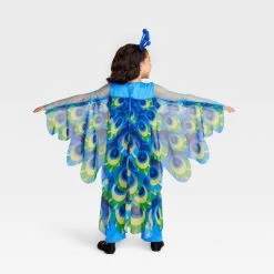 Kids' Posh Peacock Halloween Costume Dress with Headpiece - Hyde & EEK! Boutique™