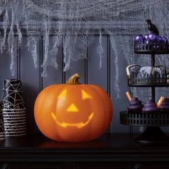 Hyde & EEK! Boutique Animated Projection Face Pumpkin Halloween Decorative Prop - Hyde & EEK! Boutique™