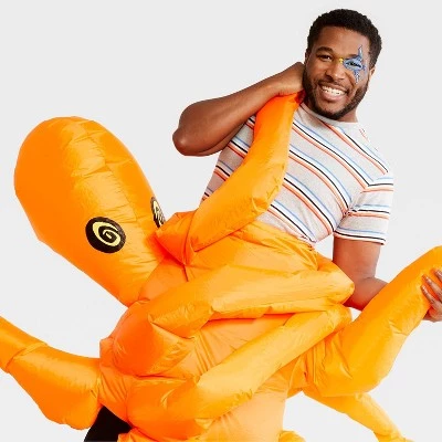 Hyde & EEK! Boutique Adult Inflatable Octopus Halloween Costume One Size - Hyde & EEK! Boutique™ 2 Hyde & EEK! Boutique Adult Inflatable Octopus Halloween Costume One Size - Hyde & EEK! Boutique™ - Image 2