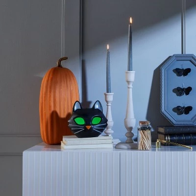 Hyde & EEK! Boutique Color Changing Cat Figural Halloween Scene Prop - Hyde & EEK! Boutique™ 1 Hyde & EEK! Boutique Color Changing Cat Figural Halloween Scene Prop - Hyde & EEK! Boutique™