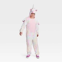 Adult Plush Unicorn Halloween Costume Jumpsuit - Hyde & EEK! Boutique™ -Hyde & EEK! Boutique Shop GUEST 5bad6347 1c6e 4c8d 8bb4 2c7acf6ed698 3
