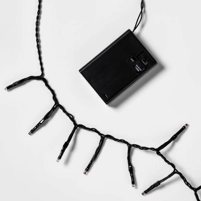 Hyde & EEK! Boutique 60ct LED Dewdrop Halloween Fairy String Lights Garland Orange - Hyde & EEK! Boutique™ 4 Hyde & EEK! Boutique 60ct LED Dewdrop Halloween Fairy String Lights Garland Orange - Hyde & EEK! Boutique™ - Image 4