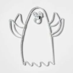 Hyde & EEK! Boutique LED Faux Neon Rope Ghost with Moving Arms Halloween Novelty Sculpture Light - Hyde & EEK! Boutique™ -Hyde & EEK! Boutique Shop GUEST 6076a9bf c77d 4a77 8417 cf9b661c9006