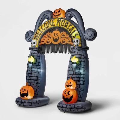 Hyde & EEK! Boutique 11.5' LED Archway Inflatable Halloween Decoration - Hyde & EEK! Boutique™ 2 Hyde & EEK! Boutique 11.5' LED Archway Inflatable Halloween Decoration - Hyde & EEK! Boutique™ - Image 2