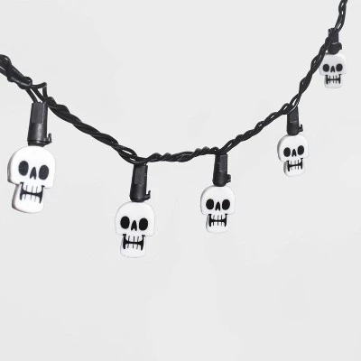 Hyde & EEK! Boutique 20ct LED Skull Halloween String Lights - Hyde & EEK! Boutique™ 3 Hyde & EEK! Boutique 20ct LED Skull Halloween String Lights - Hyde & EEK! Boutique™ - Image 3