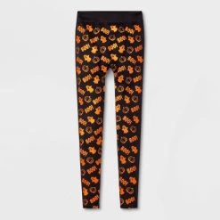 Women's Foil Printed "Boo!" Halloween Seamless Fleece Lined Leggings - Hyde & EEK! Boutique™ Black/Orange 8 Women's Foil Printed "Boo!" Halloween Seamless Fleece Lined Leggings - Hyde & EEK! Boutique™ Black/Orange -Hyde & EEK! Boutique Shop GUEST 633d9a94 a0b1 490f b488 4c6a9ca7a777