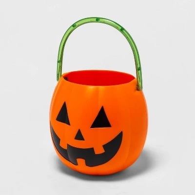 Hyde & EEK! Boutique Light Up Pumpkin Halloween Trick or Treat Pail - Hyde & EEK! Boutique™ 2 Hyde & EEK! Boutique Light Up Pumpkin Halloween Trick or Treat Pail - Hyde & EEK! Boutique™ - Image 2