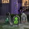 Hyde & EEK! Boutique Light Up RIP Skeleton Blow Mold Halloween Decorative Tombstone - Hyde & EEK! Boutique™