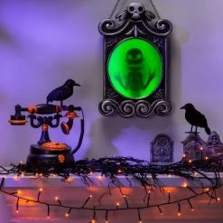 Hyde & EEK! Boutique 60ct LED Dewdrop Halloween Fairy String Lights Garland Orange - Hyde & EEK! Boutique™