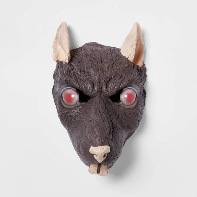 Hyde & EEK! Boutique Adult Light Up Rat Halloween Costume Mask - Hyde & EEK! Boutique™ 3 Hyde & EEK! Boutique Adult Light Up Rat Halloween Costume Mask - Hyde & EEK! Boutique™ - Image 3