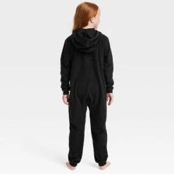 Kids' Glow-In-The-Dark Skeleton Halloween Matching Family Union Suit - Hyde & EEK! Boutique™ Black