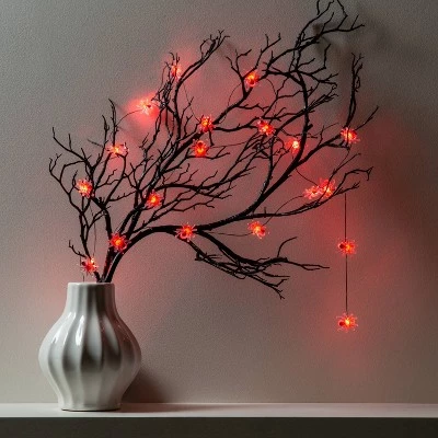 Hyde & EEK! Boutique Spider Reflector Red LED Bulbs Halloween String Lights - Hyde & EEK! Boutique™ 2 Hyde & EEK! Boutique Spider Reflector Red LED Bulbs Halloween String Lights - Hyde & EEK! Boutique™ - Image 2
