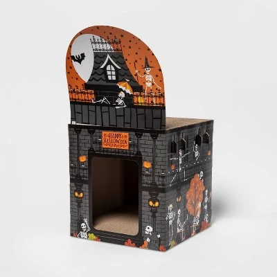 Hyde & EEK! Boutique Halloween Double Decker Skeleton Park Cat Scratcher - Hyde & EEK! Boutique™ 2 Hyde & EEK! Boutique Halloween Double Decker Skeleton Park Cat Scratcher - Hyde & EEK! Boutique™ - Image 2
