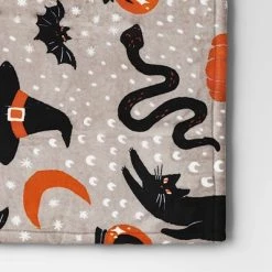 Hyde & EEK! Boutique Halloween Icons Printed Plush Halloween Throw Blanket - Hyde & EEK! Boutique™ -Hyde & EEK! Boutique Shop GUEST a73d4d75 42f9 4727 8163 cd64978bf960