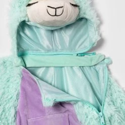 Toddler Adaptive Llama Halloween Costume Jumpsuit - Hyde & EEK! Boutique™ Blue
