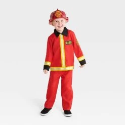 Toddler Firefighter Halloween Costume Jumpsuit with Hat - Hyde & EEK! Boutique™ -Hyde & EEK! Boutique Shop GUEST ca647e2d 33a7 44a8 98bf e0f8a58eda6a