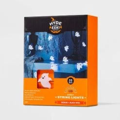 Hyde & EEK! Boutique Ghost Reflector Cool White LED Bulbs Halloween String Lights - Hyde & EEK! Boutique™