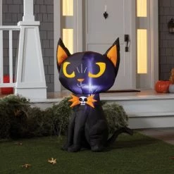 Hyde & EEK! Boutique 3.5' LED Inflatable Black Cat Halloween Decoration - Hyde & EEK! Boutique™