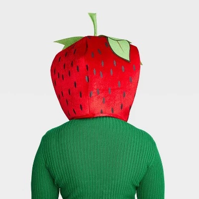 Hyde & EEK! Boutique Adult Strawberry Halloween Costume Mask - Hyde & EEK! Boutique™ 1 Hyde & EEK! Boutique Adult Strawberry Halloween Costume Mask - Hyde & EEK! Boutique™