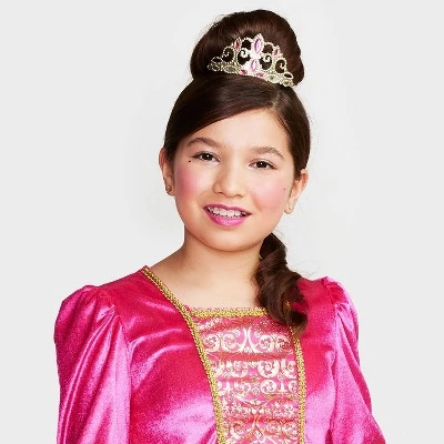 Kids' Classic Princess Halloween Costume Dress with Headpiece - Hyde & EEK! Boutique™ 2 Kids' Classic Princess Halloween Costume Dress with Headpiece - Hyde & EEK! Boutique™ - Image 2