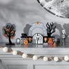 Hyde & EEK! Boutique Wood Mini Mantle Skeleton/Cat/Tombstone Halloween Decorative Prop - Hyde & EEK! Boutique™